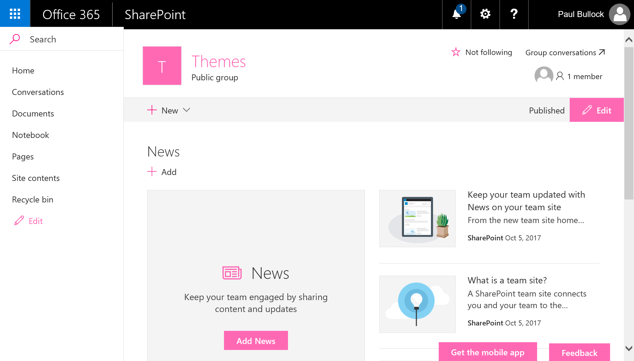 Applied Hot Pink Colour