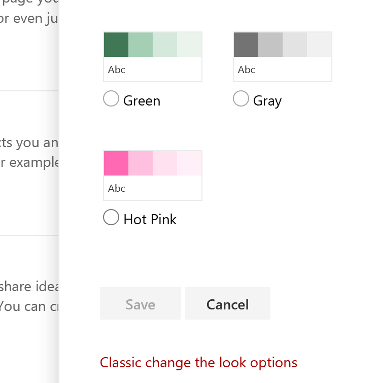 New Custom Theme Option