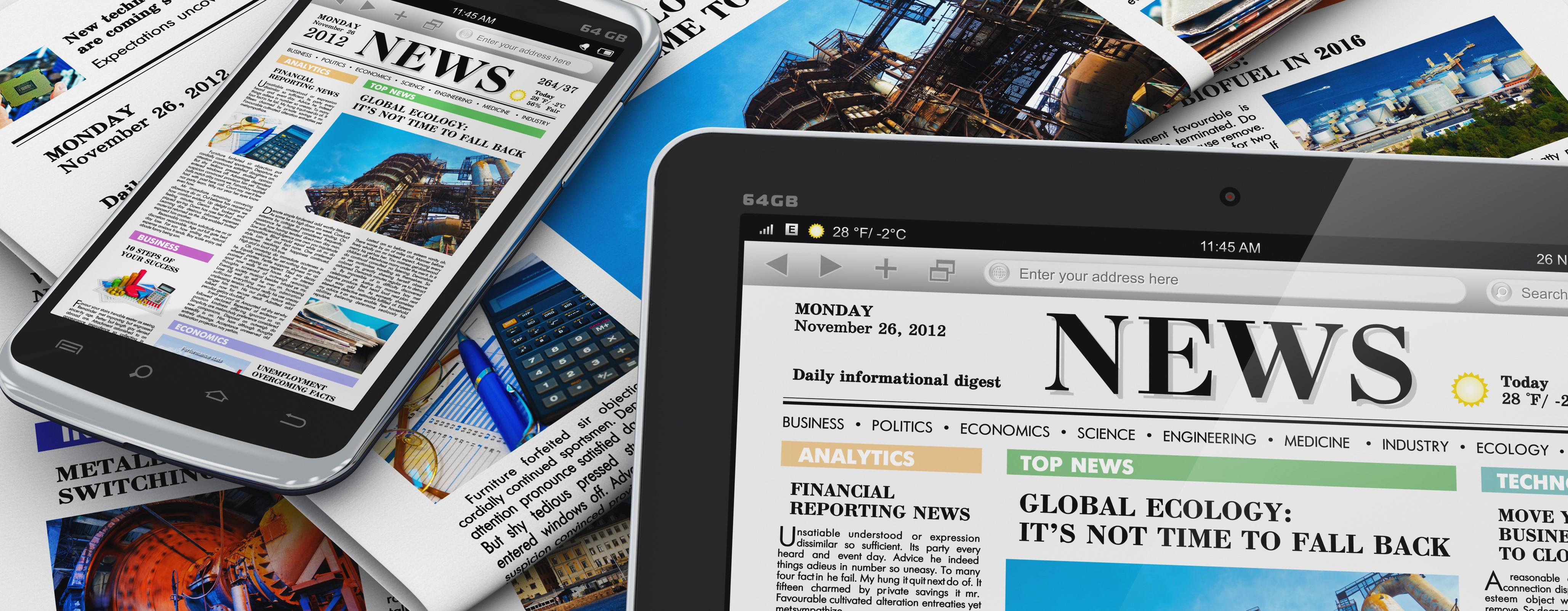 A first look at News Link on Communication Sites