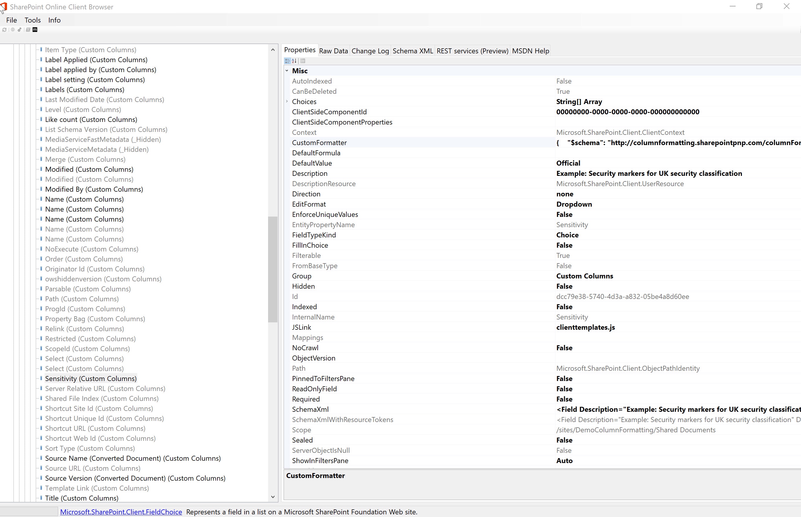 SharePoint Client Browser