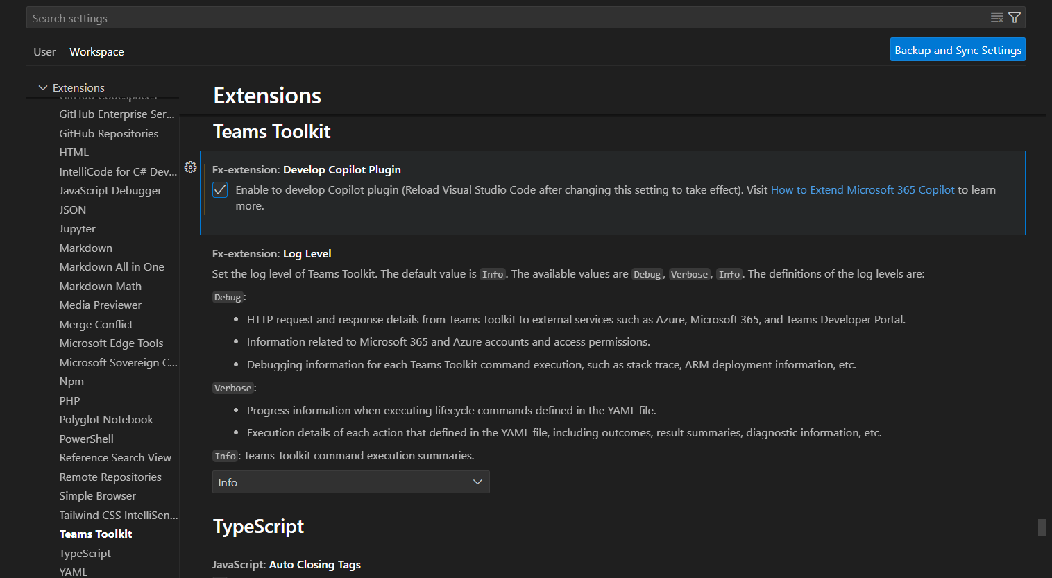Teams Toolkit Enable Copilot Features